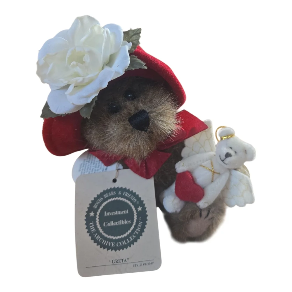 Boyds Bears Limited Edition Style 99334V Hannah Ursala‎ Greta Wuzzie